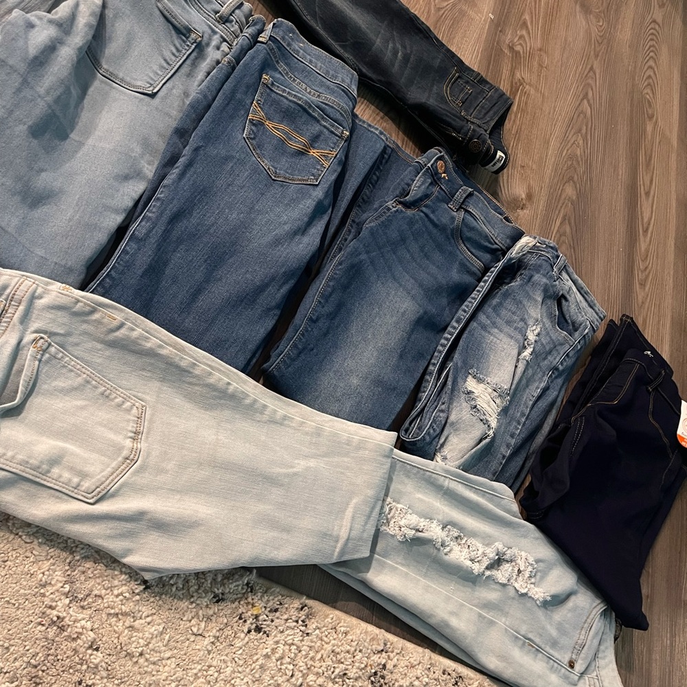 Teen girl jeans